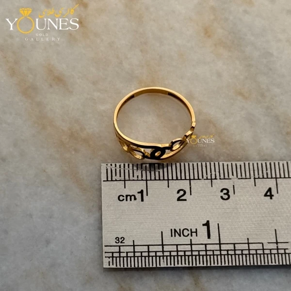 انگشتر کارتیر قلبی طلا